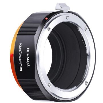 K&F Concept Adaptor montura K&F Concept Nikon-M4/3 PRO de la Nikon AI F-Micro 4/3 (MFT) KF06.459