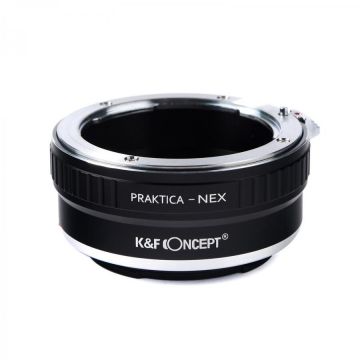 K&F Concept Adaptor montura K&F Concept Praktica-NEX de la Praktica  la Sony E-Mount