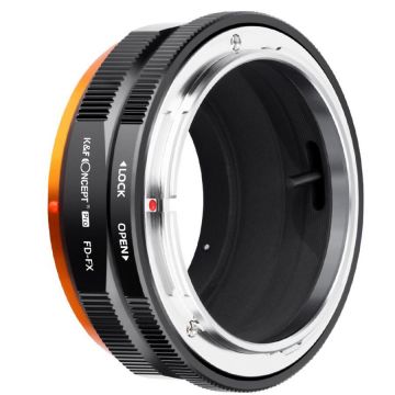 K&F Concept Adaptor montura M13115 K&F Concept FD-FX PRO de Canon FD la Fuji X-Mount KF06.455