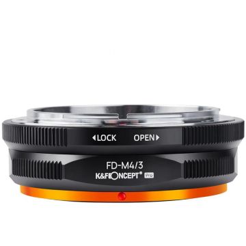 K&F Concept Adaptor montura M13125 K&F Concept Canon FD-M4/3 PRO de la Canon FD FL-Micro 4/3 (MFT) KF06.453