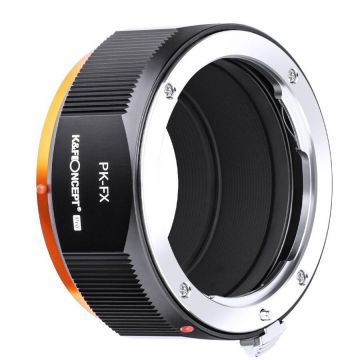 K&F Concept Adaptor montura M17115 K&F Concept PK-FX PRO de la Pentax K la Fuji X-Mount KF06.458