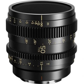 Thypoch Obiectiv Manual Thypoch Simera-C, 50mm, T1.5, Full Frame, Montura M-mount, Negru