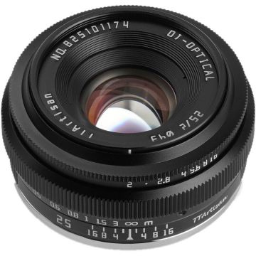 TTArtisan Obiectiv manual TTArtisan 25mm F2 negru Nikon Z