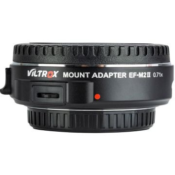 Viltrox Adaptor AutoFocus Viltrox EF-M2 Pro Reducer Speed Booster Adapter To M43