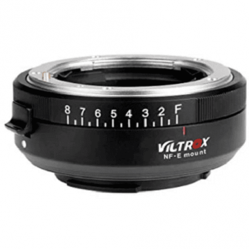 Viltrox Adaptor montura Viltrox NF-E Focus Manual de la Nikon F la Sony E-mount
