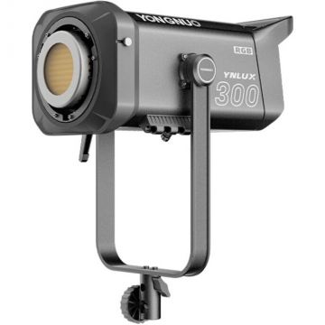 Yongnuo ​Kit Lampa LED COB RGB, 300W, Yongnuo, Video Light YNLUX300RGB, KIT 2000K-10000K, Gri